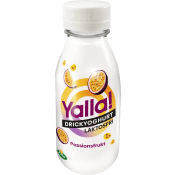 Drickyoghurt Yalla Passionsfrukt Laktosfri 0,5% 350ml Yoggi®.
