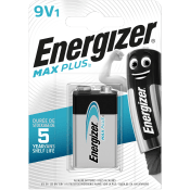 Batteri 9V 1-p Energizer Max Plus.