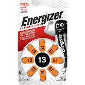 Hörapparatsbatteri 13 TL8 8-p Energizer.