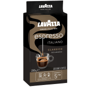 Kaffe Malet Espresso Italiano Classico 250g Lavazza.