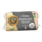 Munkens Svarta 10% ost ca 500g Wästgöta Kloster.