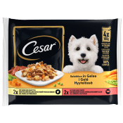 Hundmat Bit i Gel KyMoOxGr 400g Cesar.