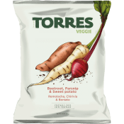 Chips Av Rotfrukter ca 90g Torres.