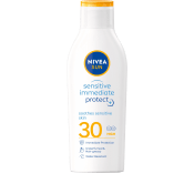 Solkräm Sensitive Immediate Protect Soothing Lotion SPF30 200ml Nivea Sun.