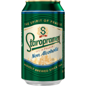 Öl pilsner Alkoholfri 33cl Staropramen.