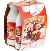 Drickyoghurt Safari Jordgubb 4-p 720g Yoplait.