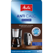 Avkalkningsfilter kaffebryggare och vattenkokare 20g 6-p Melitta.