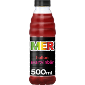 Fruktdryck Hallon & svartvinbär 50cl MER.