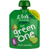 The green one Smoothie av blandade frukter 6m Ekologisk 90g Ellas Kitchen.
