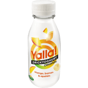 Drickyoghurt Yalla! Mango Banan Apelsin 0,5% 350ml Yoggi®.