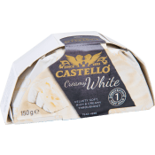 White Vitmögelost 39% 150g Castello®.
