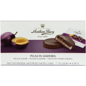 Plommon i Madeira 220g Anthon Berg.