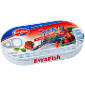 Skarpsill i tomatsås 170g Evra Fish.