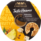 Färskost Pineapple&Almond 125 g Castello.