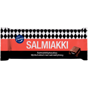 Chokladkaka Mjölkchoklad med salmiakfyllning 100g Fazer.