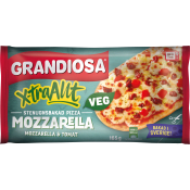 Extra allt mozarella Minipizza Fryst 165g Grandiosa.