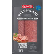 Guldsalami skivad 100g Grilstad.