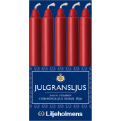 Julgransljus Röd 20-p Liljeholmens.