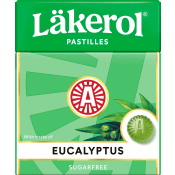 Halstabletter Eucalyptus 25g Sockerfri Läkerol.