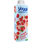 Yoghurt Original Jordgubb & Smultron 2% 1000g Yoggi®.