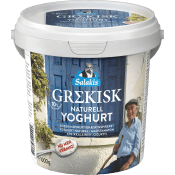 Yoghurt Grekisk Naturell 10% 1000g Salakis.