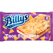 Pan pizza Taco supreme 170g Billys.