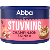 Stuvning Champinjoner & skinka 185g Abba.