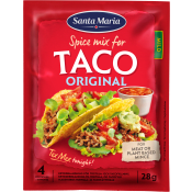 Taco Kryddmix Original Mild 28g Santa Maria.