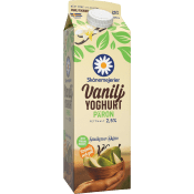 Vaniljyoghurt Päron 2,5% 1000g Skånemejerier.