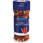 Chilipeppar Red Hot Flakes 28g Santa Maria.