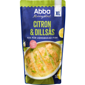 Citron Dillsås XL 375g Middagsklart Abba.