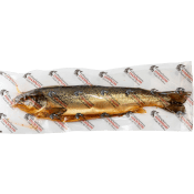 Lax varmrökt hel ca 1,3kg Lillängshamnens Fiskerökeri.