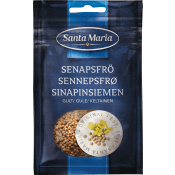 Krydda Senapsfrö Gult påse 28g Santa Maria.