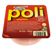 Kycklingkorv skivad Poli klassisk 150g Perutnina Ptuj.