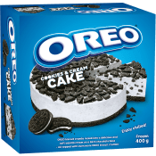 Oreotårta cookies & cream Fryst 400g Oreo.