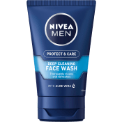 Ansiktsrengöring Protect & Care Deep Cleaning Face Wash 100ml Nivea Men.