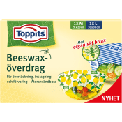 Beeswaxöverdrag M/L 2-p Toppits.