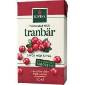 Tranbärsdryck Koncentrat 25cl Kiviks.