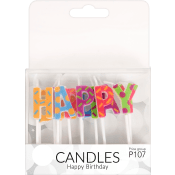 Tårtljus happy birthday 13p Pictura.