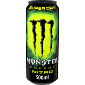 Energidryck Nitro Super Dry 50cl Monster Energy.