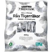 Tigerräkor råa 400g Pandalus.