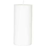 Blockljus Simply Stearin Vit 7x15cm Duni.
