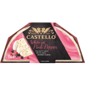 Vitmögelost White Pink Pepper 150g Castello.