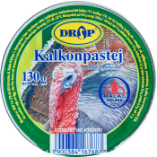 Kalkonpaté Halal 130g Drop.
