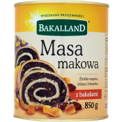 Vallmofyllning 850g Bakalland.