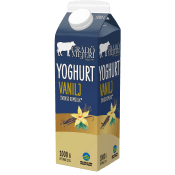 Yoghurt Mild Vanilj 2,7% 1000g Grådö Mejeri.