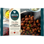 Kalkonköttbullar små fina Fryst 400g Ingelsta Kalkon.