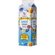Yoghurt Naturell 1l Wapnö.