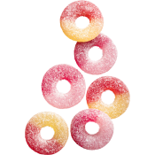 Godis Tutti frutti Ringar ca 1,7kg Fazer.
