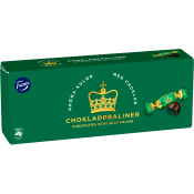Gröna kulor chokladpraliner 250g Fazer.